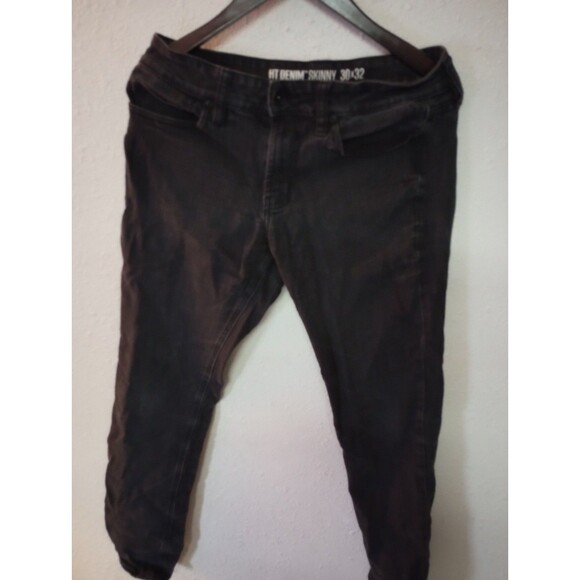 Set 4 Jeans Hot Topic 1 Burgundy Black (3) Skinny High Waist Stretch Denim Pants - Picture 14 of 16